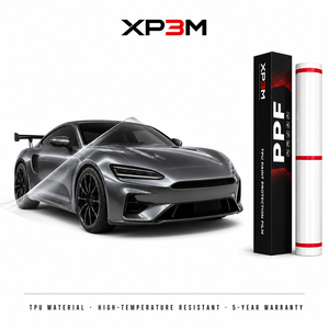 ฟิล์มกันรอยรถยนต์ XP3M PPF TPU 6.5 มิล รุ่นอัพเกรด รับประกัน 5 ปี ฟิล์มใส TPU ป้องกันสีรถยนต์ ครอบคลุมทั้งคัน - Product Image 1