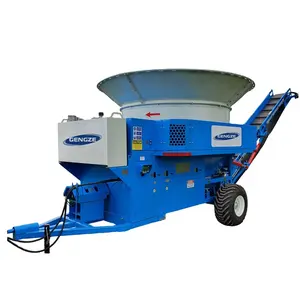 2023 china large Tub Grinder for animal feed PTO driven corn straw hammer tub grinder cutting mill machine