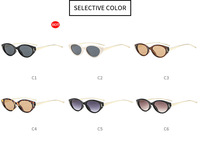 Lunettes de soleil œil de chat unisexe de créateur, monture tortue épaisse rétro, charnière métallique robuste, logo personnalisé OEM, vente en gros, tendance 2026