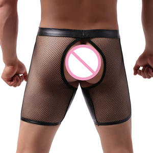 Ingrosso <span class=keywords><strong>in</strong></span> Stock da uomo Sexy traspirante Fetish biancheria intima a vita bassa slip <span class=keywords><strong>in</strong></span> maglia perizoma con Design trasparente <span class=keywords><strong>in</strong></span> Mesh - Product Image 3