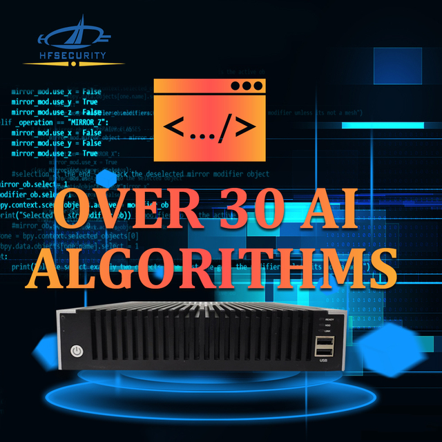 HFSecurity XCore Easy-to-Use Edge AI Computer for Construction Sites ARM Compatible AI Workstation