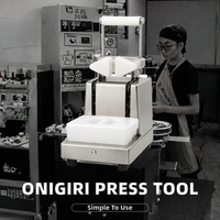 Máquina Manual de Acero Inoxidable para Formar Onigiri, Molde Triangular para Bolas de Arroz para Restaurante de Sushi