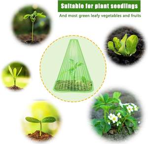 Fournitures vertes pour la maison et le jardin Couvertures de plantes Protection contre le gel contre le soleil <span class=keywords><strong>Escargots</strong></span> Produits de protection des plantes en plastique - Product Image 4