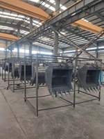 Bucket Excavator Baja Kustom XJCM Berbagai Jenis Gigi untuk Excavator 2-100 Ton Asal Jiangsu Garansi 1 Tahun untuk Laporan