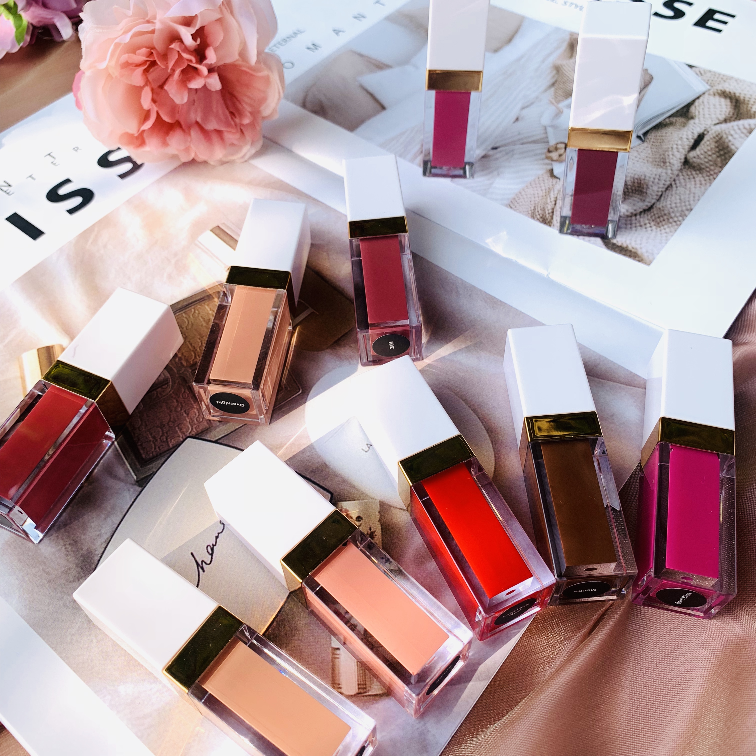 Индивидуальный милый яркий органический прозрачный блеск для губ для веганов, частная марка, эфирное масло для губ, oem rts витаминный прозрачный блеск для губ для детей