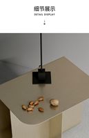 Table d'appoint en acier inoxydable de luxe italien, table basse en marbre pour salon ou balcon
