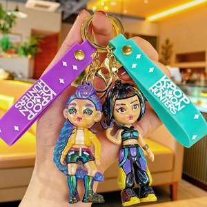 Llavero de Silicona del Grupo de Cazadores de Brujas para 2025, Personajes de <span class=keywords><strong>Anime</strong></span> y Dibujos Animados Más Populares, Colgante para Coche o Bolsa, Venta al por Mayor - Product Image 2