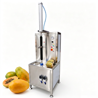 Commerciële automatische ananas- en fruitenschilmachine, pompoenschilmachine, meloenenschilmachine