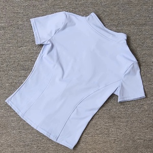Women <b>Yoga</b> <b>Jacket</b> Zip Up Short Sleeve Sportswear Breathable Quick Dry Fitness Top Gym Training Outerlayer - Product Image 2