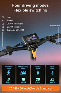 Nuevo Diseño de Scooter Eléctrico, Batería de Litio de 48V, Todoterreno, Plegable, para Adultos con Peso Elevado - Product Image 3