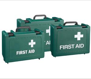 Caja de primeros auxilios vacía de plástico, bolsa de primeros auxilios para traumatismos - Product Image 2