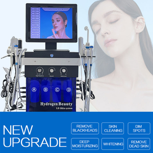 เครื่องดูแลผิวหน้า 18-in-1 ไฮโดรเจนบิวตี้แมชชีน ออกซิเจนเจ็ทพีล วัคคั่ม ทิงค์ เดอร์มาเบรชั่น วอเตอร์พีล - Product Image 2