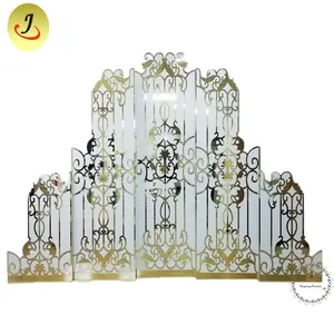 Wholesale New product Wedding Backdrop with Acrylic Flower Back Drop for Wedding for Sale