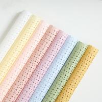 Nouvel Arrivage Papier d'Emballage Floral Imperméable à Motif Cœur Creux Série Yuxin pour Bouquets Vente en Gros
