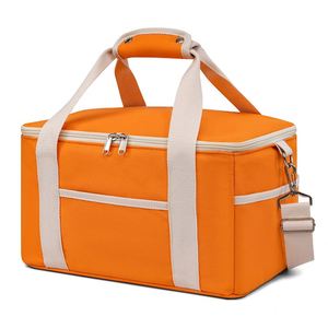 Custom Canvas Insulated Lunch Cooler Bag Leakproof Portable Collapsible Soft Cooler Bag - Product Image 2