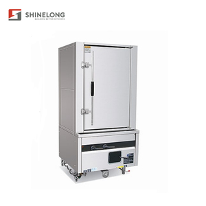 Commercial Gas Rice Steamer Multi-functional Industrial Stainless Steel for Restaurant Kitchens 12-<b>Tray</b> <b>Large</b> Capacity Serves 30 - Product Image 1