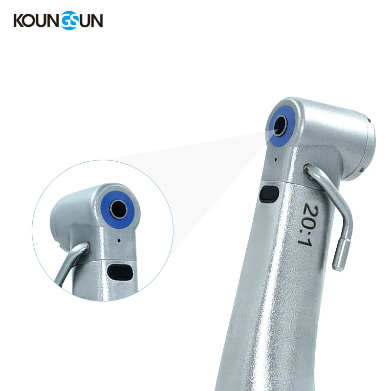 Koungsun-Motor de implante Dental de la mejor calidad, pieza de mano quirúrgica tipo E de baja velocidad, contraángulo, relación 20:1 SG20L