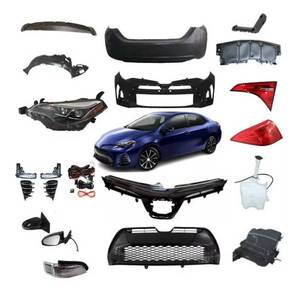 Kit carrozzeria auto versione Usa faro fendinebbia Assy griglia posteriore paraurti anteriore per Toyota Corolla SE XSE 2017 2018 <span class=keywords><strong>2019</strong></span> - Product Image 1