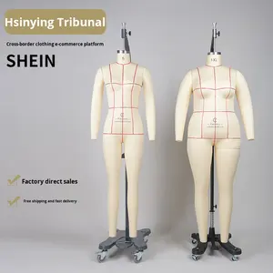 Tête de <span class=keywords><strong>mannequin</strong></span> ajustable pour couturière, taille S, pose debout, pour vêtements féminins, modèle européen et américain - Product Image 5