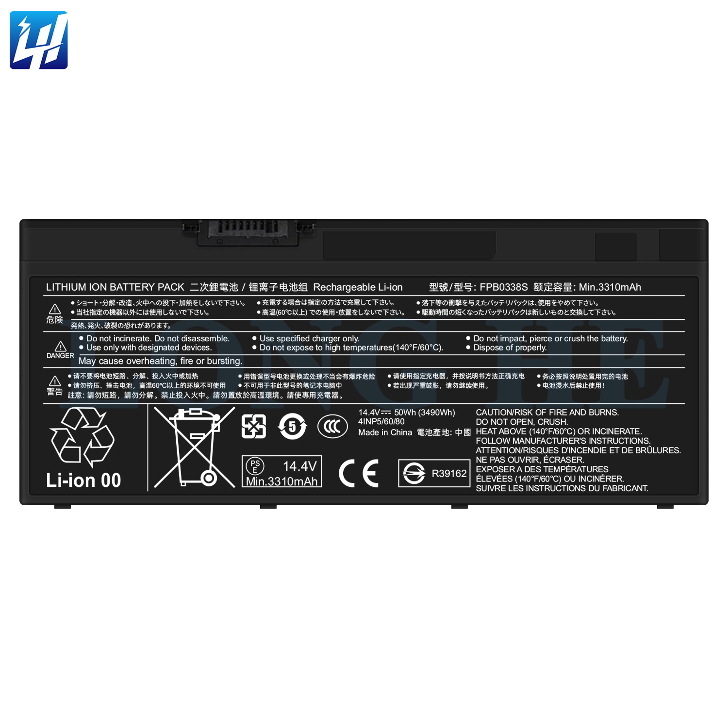 Batéria pre Fujitsu Siemens Amilo Li3710 Li3910 Pi3560 - 5200 mAh za 46