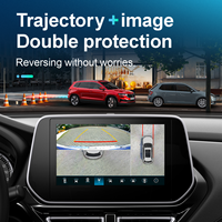 BL-168C Android 720P/1080P Full Color AHD 360 °   Perekam Mengemudi Mobil Panoramic Ultra HD Penglihatan Malam 3D Depan Belakang