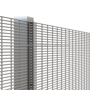 Cerca de segurança 358 anti-escalada, painéis de malha densos de alta segurança, cerca transparente para aeroporto, ferroviário e prisão - Product Image 2