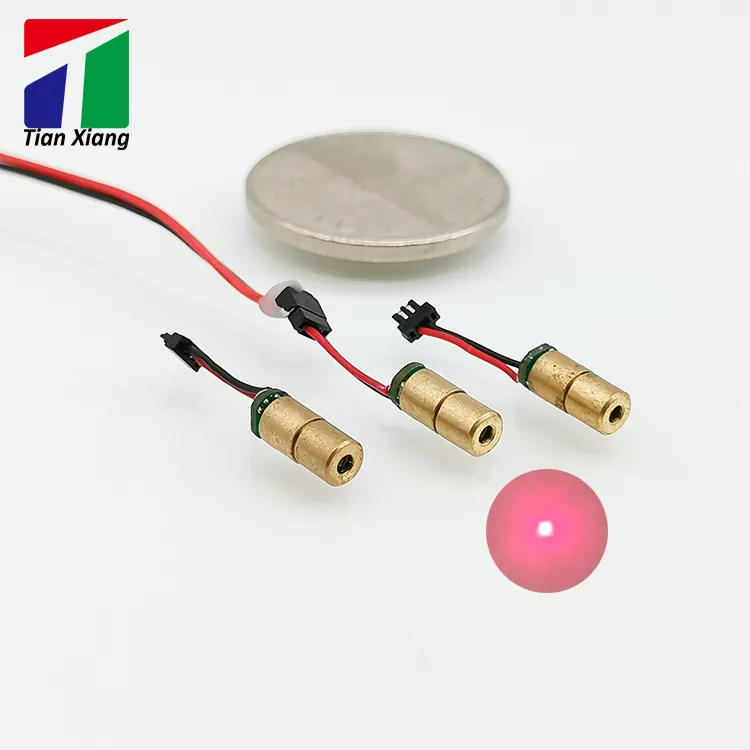 Mini Laser Diode 650mw 1mW Red Dot Laser Module for laser pointer