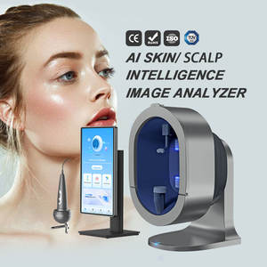 Analyseur de peau multispectral pour salon de beauté, analyseur de peau, analyse de l'acné, de l'hydratation des pores, de l'hydratation de la peau, appareil d'analyse diagnostique de la peau, professionnel - Product Image 1
