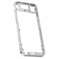 Châssis de smartphone en aluminium usiné CNC JXD Machining, ultra-fin, composant électronique de précision pour appareil de haute technologie