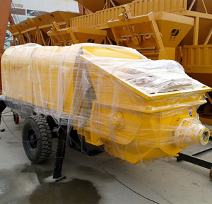 Bomba de Concreto Estacionaria Pequeña Pioneer Eléctrica de 40 m³, la Más Vendida, con Alcance Vertical de 200 m, Componentes Principales del Motor - Product Image 4