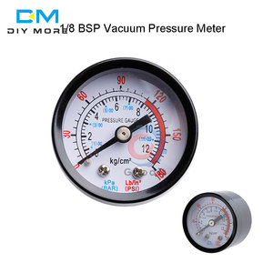Áp Kế Chân Không Đồng Hồ Đo Mặt Số Kép Mặt Số Mini Đồng Hồ Đo Áp Suất Chân Không 1/4 "NPT -30HG/0PS Đồng Hồ Đo Hiển Thị Kỹ Thuật Số Mặt Số 2" - Product Image 5