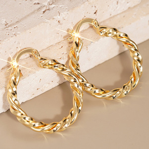 Orecchini a spirale per donna, stile street, accessori per l'orecchio da indossare tutti i giorni - Product Image 3