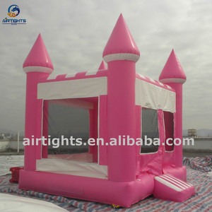 Nhà phao thiết kế mới giá tốt bền chắc màu hồng dành cho bé gái - Product Image 4