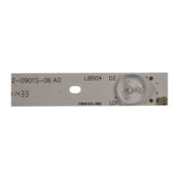 Bande LED de rétroéclairage en aluminium 9 Lampes LED54 RF-BS400E32-0901S-06 SMD3030/5050 0-94V 2700-6500K CRI>80 pour écran TV Thomson 40 pouces