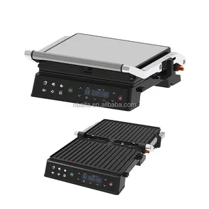 Aifa 2024 nuova piastra staccabile BBQ Panini Press smart contact grill coperchio in acciaio inossidabile griglia a contatto elettrico