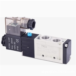 Solénoïde TWSA de Taiwan 5V210-08-Y DC24V 2.8W 100MA, cylindre pneumatique pour manipulateur - Product Image 1