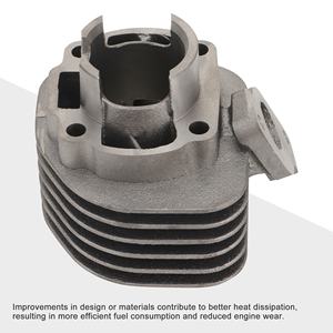 Kits Cylindre GOOFIT Avec Piston de Remplacement <span class=keywords><strong>pour</strong></span> <span class=keywords><strong>Scooter</strong></span> Moto JOG <span class=keywords><strong>50CC</strong></span> - Product Image 4