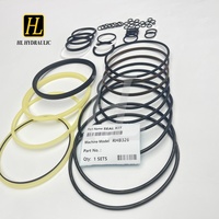Kit complet de joints d'étanchéité et d'anneaux toriques tampons pour marteau hydraulique RHB325 RHB256, pour réparation et entretien de chargeuses-pelleteuses et d'excavatrices