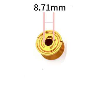 Reflector de Aluminio para Linterna <span class=keywords><strong>Shan</strong></span> <span class=keywords><strong>Bao</strong></span> 6WX-1, Recambio, Copa Reflectante LED, Copa Reflectante Corta - Product Image 4