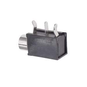 Soket Headphone PJ316 3.5MM Soket Audio PJ-316 Lubang Optik Logam Kepala 3-pin Penyambung Lurus Pin 3P - Product Image 4