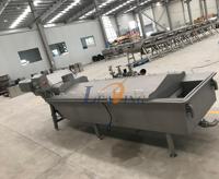 Machine à blanchir les légumes à bande continue en acier inoxydable pour le traitement des pommes de terre, des fruits, des tomates, du chou et des carottes
