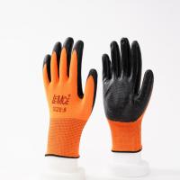Revêtement en mousse de nitrile de qualité supérieure, coque en polyester 13 gauge, travail d'entretien, résistant aux déchirures, résistant à l'huile, confortable