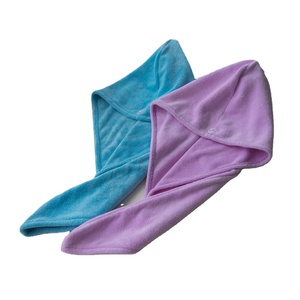 In microfibra Capelli di Secchezza del Tovagliolo Rapido Magia di Secchezza Wrap Turbante Vasca Da Bagno Doccia Testa Asciugamano Con Pulsanti - Product Image 1