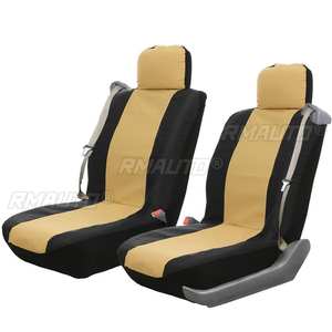 Housses de siège avant de voiture 2 places avec ceinture de sécurité intégrée, housse de siège en cuir PU pour Ford F-150 2004-2008 - Product Image 3