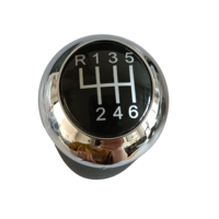 Pièce d'auto de haute qualité véritable 6 vitesses pommeau de levier de vitesse manuel levier de manette de vitesse pour 2003-2017 Mazda 3 5 CX-7 MX-5