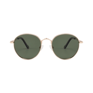 Unisex Rectangle Full Rim <b>Sunglasses</b> Gold Frame Green Lenses % UV Protection Elegant Casual Style Outdoor Activities - Product Image 1