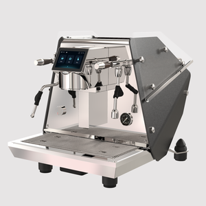 Cafetera Espresso Eléctrica Comercial de Doble Caldera de 11L para Hotel, Doble Grupo, 4500W, Control PID, Volumen Programable, Acero Inoxidable - Product Image 4