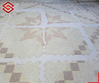Carrelage décoratif chinois en marbre, pierre véritable faite à la main, images d'art, mosaïque pour murs et revêtement mural d'intérieur