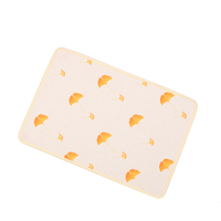 Alfombrillas antideslizantes modernas e impermeables para puerta de baño, alfombras para niños