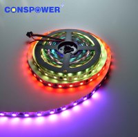 Bande LED magique 60 LED/M IC WS2811 5050RGB Bande LED IP20 12V 10mmPCB